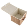 thumbnail image 4 of Caja De Almacenamiento De Ropa, Caja Organizadora De Ropa Transpirable A Prueba De ácaros Resistente De Lino, Tela Para El Hogar ANGGREK Otros, 4 of 8