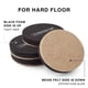 thumbnail image 4 of Deslizadores De Fieltro Para Muebles Pisos De Madera Dura X-Protector - 8 Piezas Deslizadores De Muebles De 4 3/4 Pulgadas - Deslizadores De Fieltro Resistentes Para Superficies Duras - ¡Mueva Sus Mue, 4 of 5