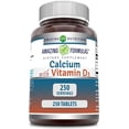thumbnail image 1 of Calcio Amazing Formulas con Vitamina D3 Suplemento Dietético 250 Tabletas, 1 of 4