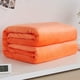 thumbnail image 4 of Matsuzay Manta de franela, mantas lavables reutilizables para interior y exterior, sofá para ver películas, suministros para mantener el calor, naranja, Type2 NO2 Matsuzay CBP043885, 4 of 6
