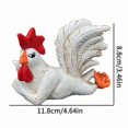 thumbnail image 3 of Large Lying Rooster Night Light Sculpture - Creative and Interesting Decorative Ornaments for Home Desktop, 3 of 5