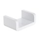 thumbnail image 1 of Cateissary Estante de pared Estante flotante blanco Estante de cubo en forma de U Estantería de baño para pared de baño Dormitorio Cocina Oficina Juegos de accesorios de baño Numero 3 Cateissary HA026341-03, 1 of 6