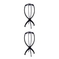 thumbnail image 4 of Soidarity Soporte portátil para cabeza de peluca, para una cómoda exhibición de sombreros, soportes para cabeza de peluca, soporte de negro 2Conjunto, 4 of 6