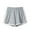 Gray, variant on Annhoo Women's Workout Shorts Soild Color Casual Athletic Elastic Comfy Tennis Gym Running Beathable Summer Pants