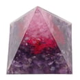 thumbnail image 2 of Energy Pyramid Ornament,Pyramid Epoxy Ornament Good Pyramid Power Stone Epoxy Ornament Superior Craftsmanship, 2 of 14