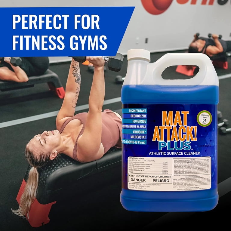Dollamur Mat Attack! PLUS¬Æ Gym & Yoga Mat Cleaner, Hygienic