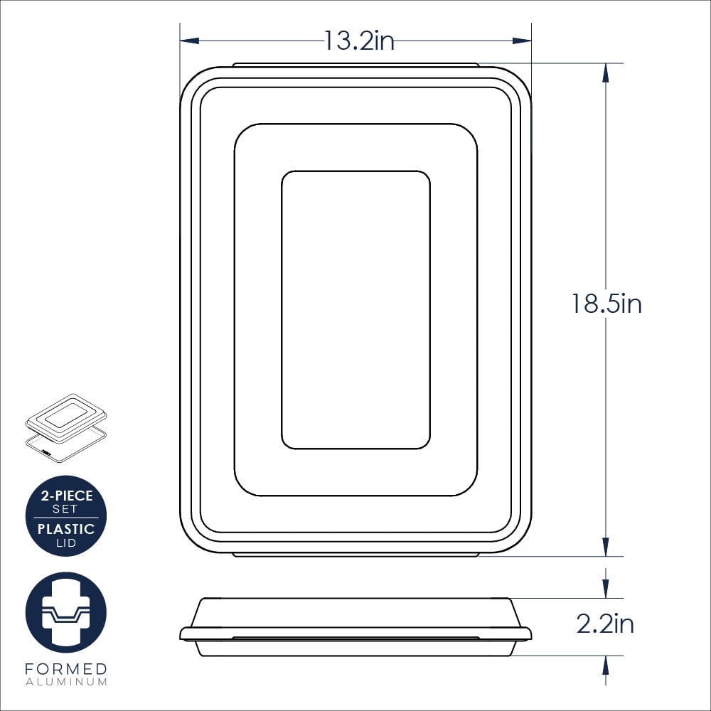 Nordic Ware Naturals® Baker's Half Sheet Pan with Lid