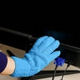 thumbnail image 4 of Melantax Pack Microfiber Car Dust Cleaning Gloves Household Cleaning Coral Fleece Gloves, 4 of 6