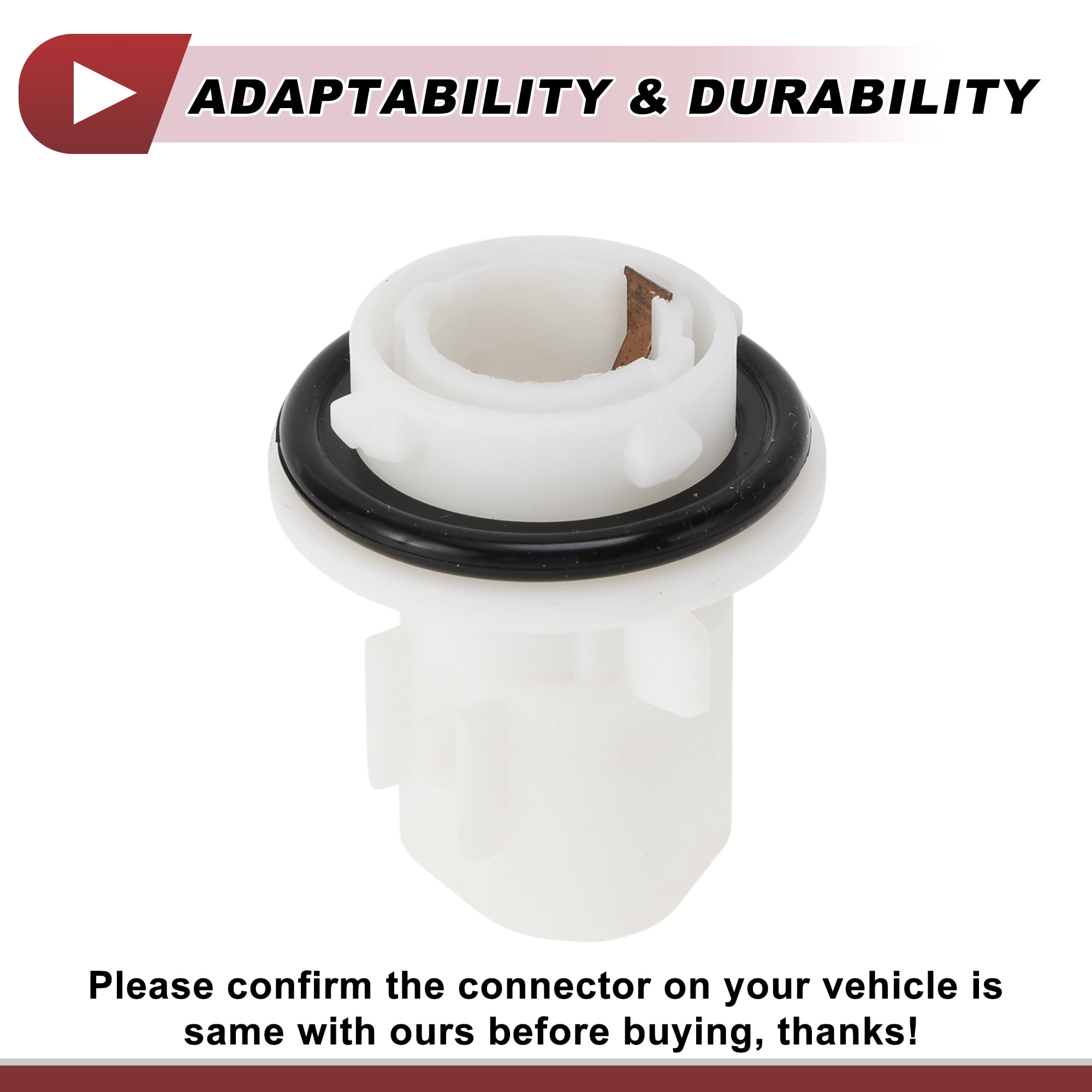 Unique Bargains Headlight Light Socket for Hyundai XG350 2002-2005 No.9216138000
