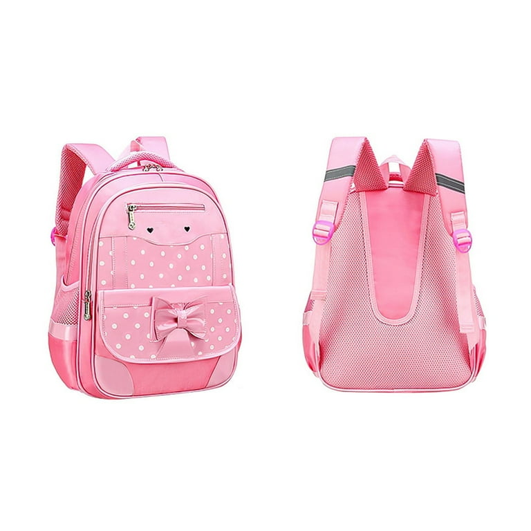 CMrtew Princess Bow Girls Backpack 2 Piece Elementary School Bag Kids School Travel Bag Set Multifunction Casual Daypack Classic Basic College Backpack Middle School Bookbag for Teen Girls. Walmart ...