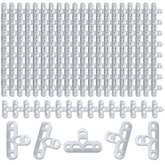 QEP 10336 Tile Spacers (3/16 Inch) - Pack Of 300, White, Flexible Plastic For Floor & Wall Tiling-493565