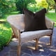 thumbnail image 5 of Cojín decorativo con borlas para sofá, cama y sala de estar, 45 x 45 cm, relleno de poliéster suave para soporte lumbar, cojín decorativo para sofá y silla. Aestivo | Negro | AESTIVO, 5 of 8