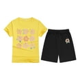 thumbnail image 4 of Kids Summer Outfits Fashion Short Sleeve T-Shirt Tops and Shorts Girl 2 Piece Outfits Girls 3-4 Years Outfits Cute&nbsp;Girl&nbsp;Clothing, 4 of 4