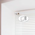 thumbnail image 5 of Blind Brackets 2.5 Inch Low Profile Box Mounting Bracket for Window Blinds, White (6), 5 of 5