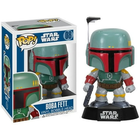 FUNKO Pop! Star Wars Boba Fett Vinyl Bobble Head Figure