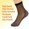 thumbnail image 5 of Women's 10-Pack Sheer Ankle Socks - Anti-Slip Cotton Sole & Reinforced Toe, Fits Shoe Size 5-10, 5 of 9