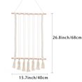thumbnail image 2 of Organizador de imágenes para uso en interiores: decoración rústica de campo, exhibición de fotografías colgantes con clips de madera, decoración de pared bohemia para arte de pared personalizado, 2 of 4