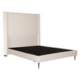 thumbnail image 3 of Cabecera Matrimonial Nizza + Base Slim + Almohadas 2Pack + Protector Cloud + Sábanas Softy + Edredón Homy Beige, 3 of 10