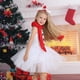 thumbnail image 2 of Falda de baile congelada para niñas Snow Treasure, disfraz de actuación para niños, muñeco de nieve navideño jugando, disfraz de Snow Treasure, 2 of 6