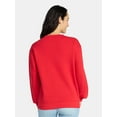 thumbnail image 3 of Stitch Women's Valentine's Day If You Love Me Graphic Sweatshirt, Sizes XXS-XXL, 3 of 5