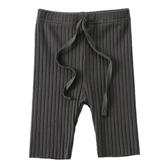 Efsteb Toddler Infant Baby Pants Summer Baby Mosquito Pants Solid Color Casual Comfy Pants (Gray,3 Months)