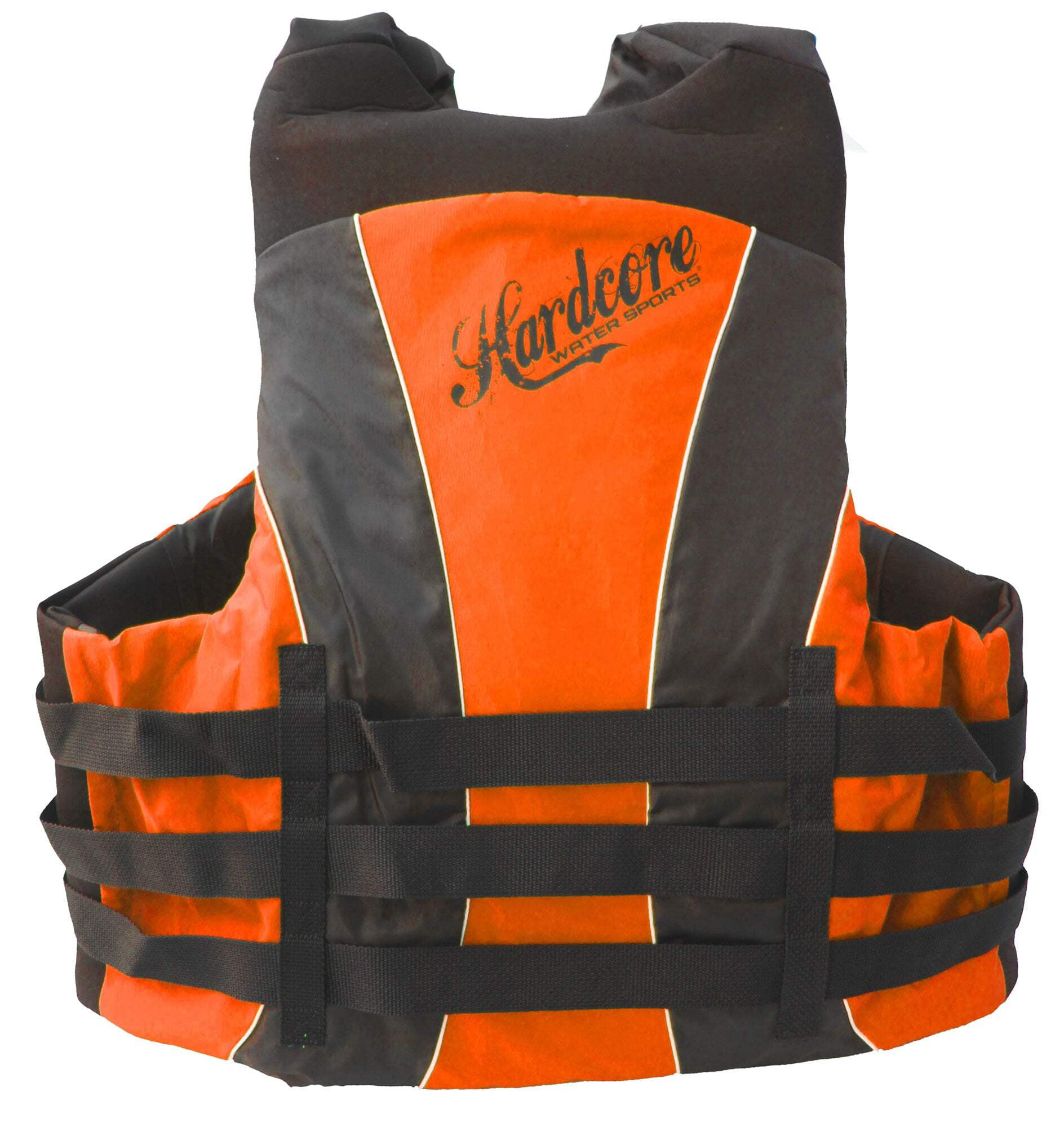 Hardcore Water Sports Adult Fully Enclosed Neoprene and Polyester Life Jacket Vest (Blue)