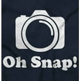 thumbnail image 2 of Oh Snap Camera Snapshot Cute Hobby Womens Slim Fit Graphic Tee Brisco Brands L, 2 of 5