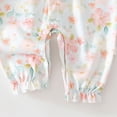 thumbnail image 6 of CAUYDY 0 3 6 9 12 18 24 Months Preemie Girls Sleepwear Baby Clothes Newborn Long Sleeve Romper Fall Winter Infant Girl Soft Pajamas Toddler Bodysuit Sizes 3-6 Months,Blue, 6 of 7