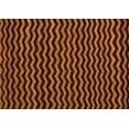thumbnail image 1 of Ahgly Company Indoor Rectangle Abstract Orange Modern Area Rugs, 2' x 5', 1 of 4