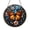 Acrylic 3.5 Inch, variant on Stained Glass Monarch Butterfly Window Hanging, Graceful Insect Art Bringing Light and Color Indoors