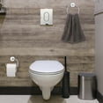 thumbnail image 6 of Multifunctional Double Coat Hook, Bathroom Towel Rail, Towel Ring, Toilet Paper Holder Set of 4, 6 of 6