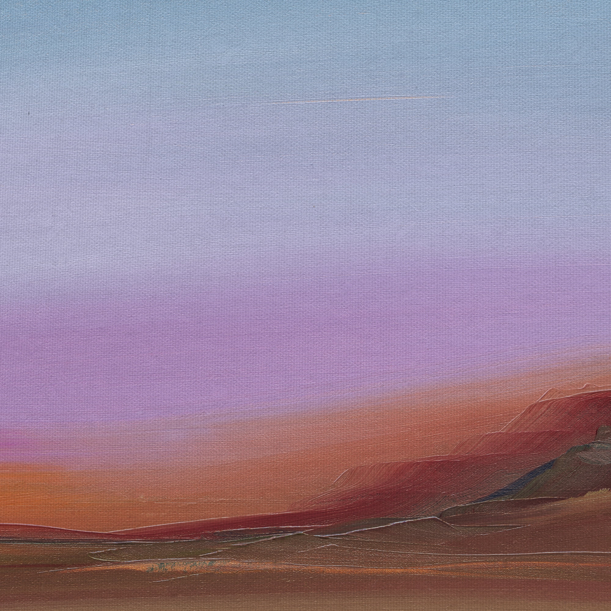 Masterpiece Art Gallery Violet Skies By Michelle Abrams Canvas Art Print 24" x 24"