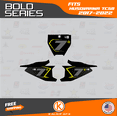 thumbnail image 4 of Kalair GFX Graphics Kit for Husqvarna TC50 (2019-2023) Bold Series, 4 of 5