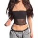 thumbnail image 2 of Chaleco NOVEDAD DE VERANO 2023, top de tubo sexy barroco de malla sin mangas de color sólido para mujer Cgtredaw Para estrenar, 2 of 6