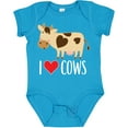 thumbnail image 3 of Inktastic I Love Cows Dairy Farmer Boys or Girls Baby Bodysuit, 3 of 5
