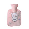 thumbnail image 1 of Cute Hot Water Bottle With The Best Plush Soft Flannel Cover, 1 of 5