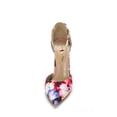 thumbnail image 4 of Zapatos DREAM PAIRS Coco Floral con Tacón Cuadrado Grueso, 4 of 8