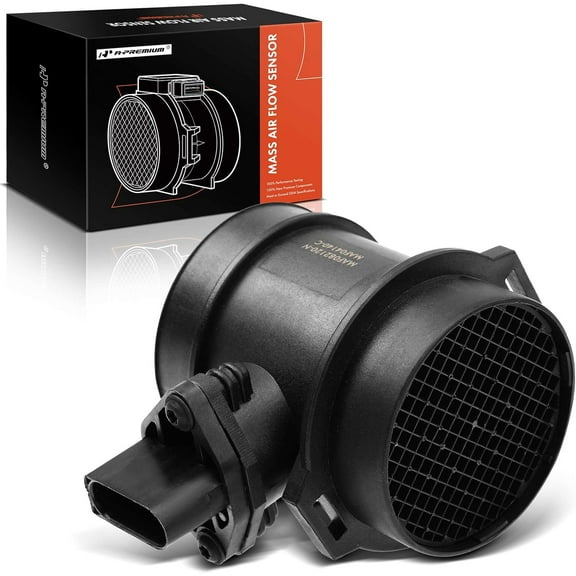 A-Premium Mass Air Flow Sensor Meter Assembly with 5-Pin [fits OHV, 8Cyl 4.0L 4.6L] Compatible with Land Rover Discovery 1999 2000 2001 2002 2003 2004, Bolt-on, Replace# 280217532