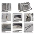 thumbnail image 2 of Transportadora Maleta Bolsa Omorc para Perro Gato Mascota Para Viaje Avion, 2 of 4