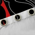 thumbnail image 4 of jejeloiu Black Cat Kitten Black Out Curtains,Happy Valentine'S Day Curtains Pack of 2 (42x63 Each),Western Valentine Gifts Bedroom Curtains For Men Women,Microfiber Bedroom Decor, 4 of 6