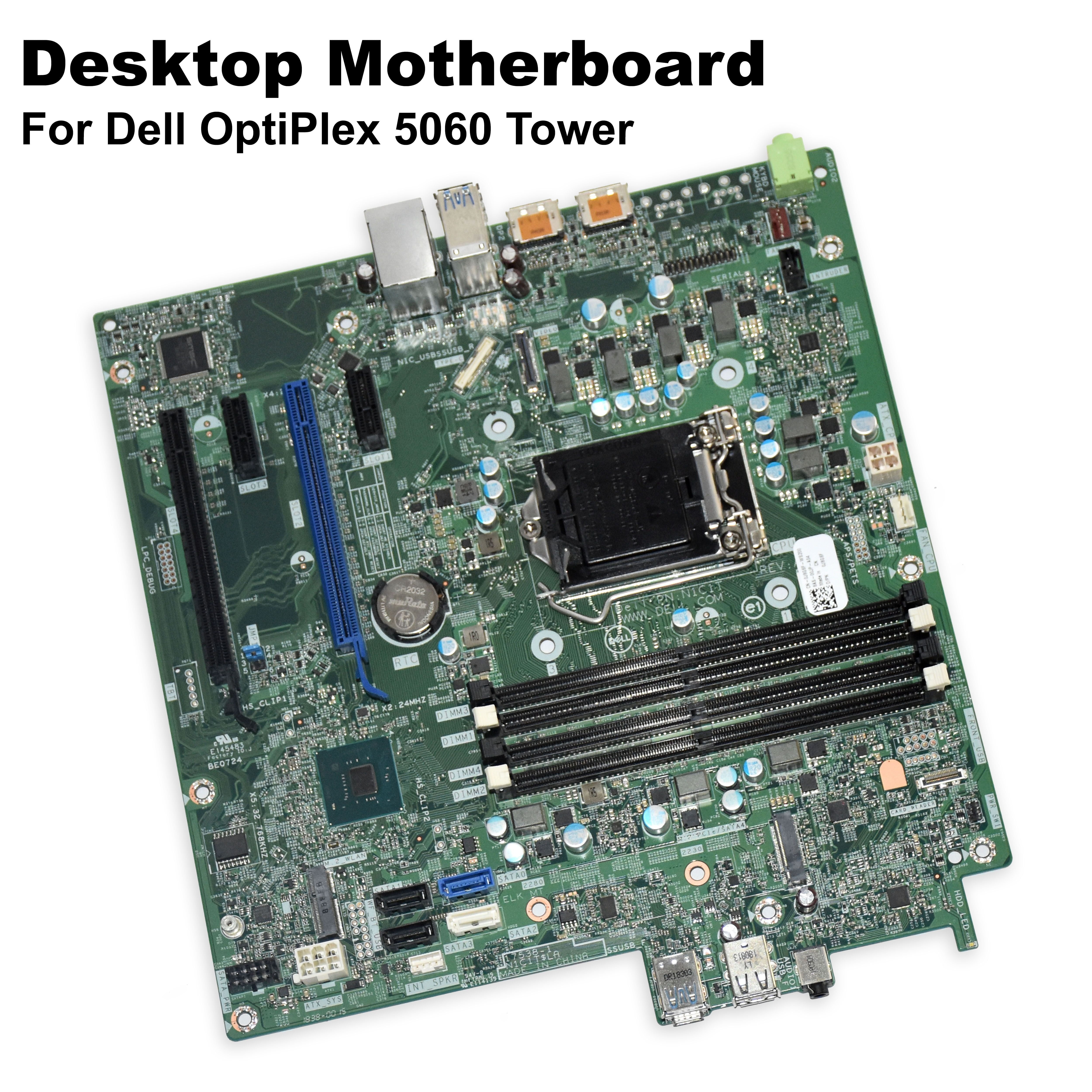 Pre-Owned Dell OptiPlex 5060 Desktop Motherboard with Intel Q370, LGA1151 & DDR4 – J8G6F