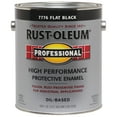 thumbnail image 2 of 2 Pack, Black, Rust-Oleum Professional High Performance Flat Protective Enamel Paint- Gallon, 2 of 4