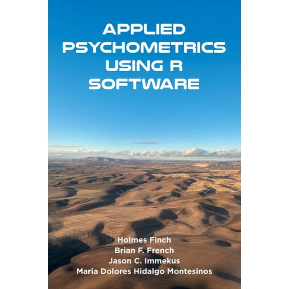 Applied Psychometrics Using R Software, (Hardcover)
