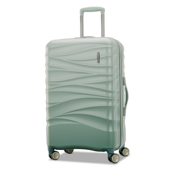 American Tourister Cascade 24" Hardside Medium Checked Upright Spinner Luggage