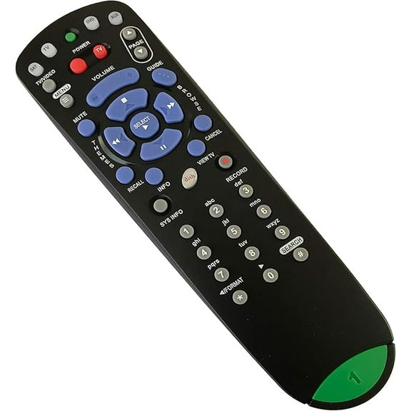 New Dish Network 4.0 IR TV1 Replacement Remote Control with TV SAT DVD AUX sub 322 Receiver