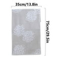 thumbnail image 5 of Hand Towels Set of 4 Hydrangea Floral Pattern 100% Cotton Absorbent Soft Decorative Towel for Bathroom 13.8 x 29.5 Inch (Light Grey & Denim Blue), 5 of 7