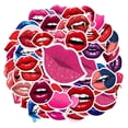 thumbnail image 2 of 35pcs-50pcs Glamorous Stickers Stationery Stickers Art Lips Kids Stickers for Laptops Suitcase Fridge, 2 of 9