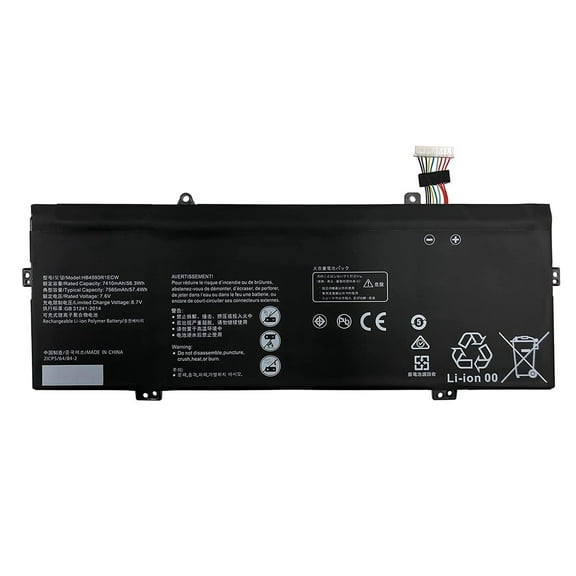 HB4593R1ECW Laptop Replacement Battery for Matebook X Pro i7 Mach-W29 2019 MACH-W19B MACH-W29C KPL-W00 KLV-W19 VLT-W60/50 MagicBook i5 8250U i7 8550U