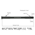 thumbnail image 1 of Bike Bicycle Replacement Front/Rear Thru Axle 12/15Mm 122-181L P1.5/P1.75, 1 of 9