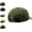 Olive, variant on Vintage Pilot Goggle Baseball Cap with Built in Flip Up Sunglasses